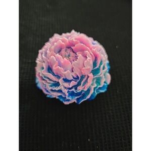 Small Resin Pink‎ Blue Flower Decoration Gift.  584